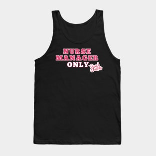 Nurse Manager Tank Top